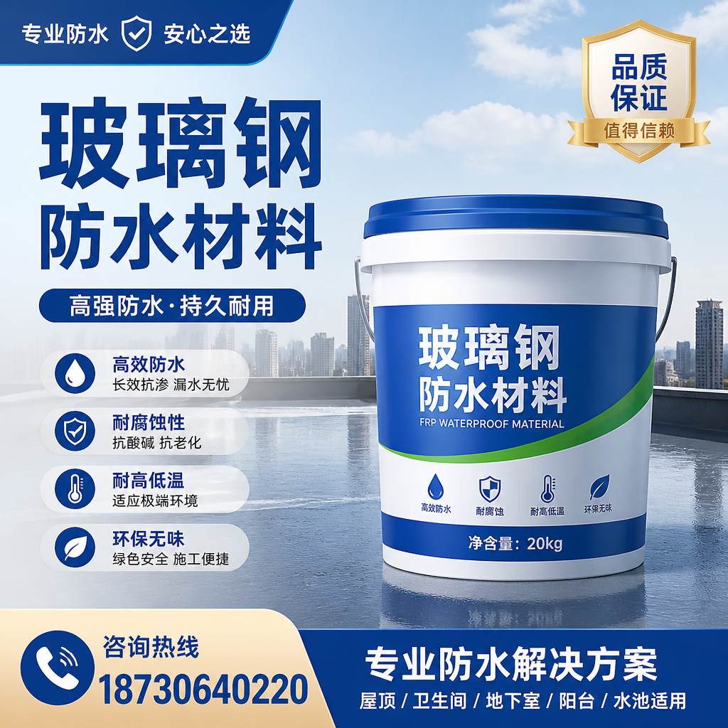 了解玻璃钢防水材料的市场趋势,泰安 企业不可不知